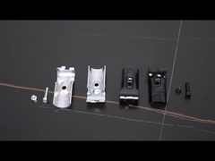 Industriële elektroforese Black Lean Tube Connector OEM