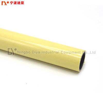 Anti Rust PE/ABS Coated Lean Pipe / Anti Static Lean Tube For Flow Rack