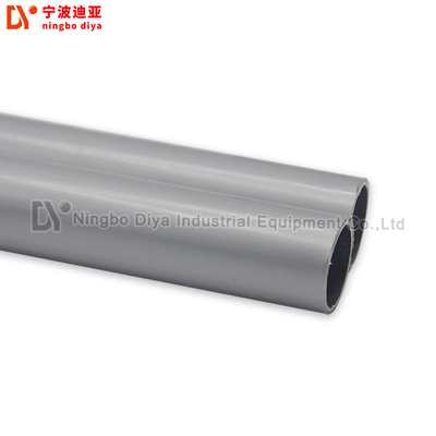 Anti Rust PE/ABS Coated Lean Pipe / Anti Static Lean Tube For Flow Rack