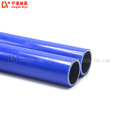 Anti Rust PE/ABS Coated Lean Pipe / Anti Static Lean Tube For Flow Rack