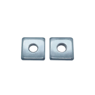 Customized M4 M5 M6 M8 M10 Carbon Steel Square T Slot Nut for 10mm Slot Aluminum Profile for Various Precision Machinery