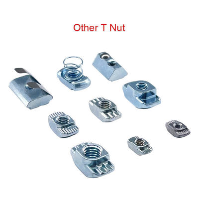 M6 M8 T Nuts Tee Sliding Nut for 30x30 40x40 Aluminum Extrusions Profile 8mm Slot