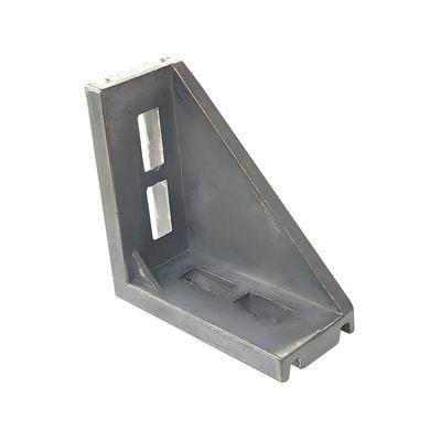 Wholesale 4080mm 4590mm Aluminum Angle Corner Joint Connector 90 Degrees Angle Bracket for 4080 4590 Series Aluminum Profile