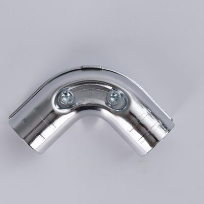 HJ-15 Chrome Plating Metal Joint Pipe Joints for Lean Pipe Racking System Pipe Connection Fittings