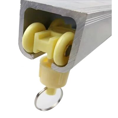 Durable Plastic Sliding Rail Wheels with Strong Hardness Impact Resistance and Wear Resistance for Lean Tube Accessories