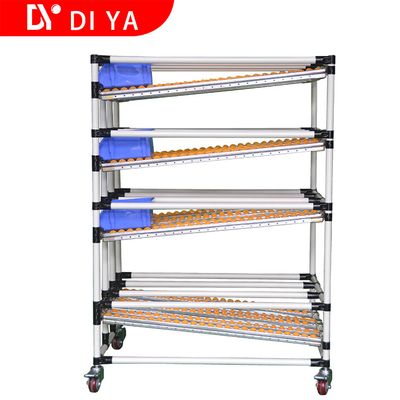 Modular system Industrial Lean Pipe Racking System Shelf