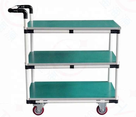 Werkplaats antistatische trolley magere buizen composietbuisplanken montagewagen