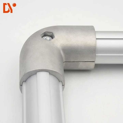 90 graden elleboog derde generatie aluminium legering Lean Pipe Joint Connector