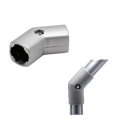 DYJ28-A03 Derde Generatie Lean Tube Frame Hoogwaardige Aluminium Buis 135 ° Externe Verbindingsstukken