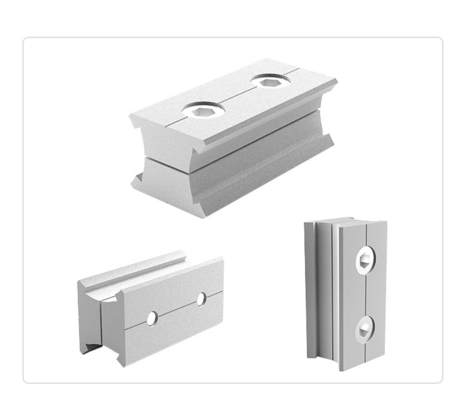Parallelle uitbreiding van het gewricht Verbetering van de materiaalbehandeling Lean Pipe Joint Aluminiumprofiel Hoekgewricht