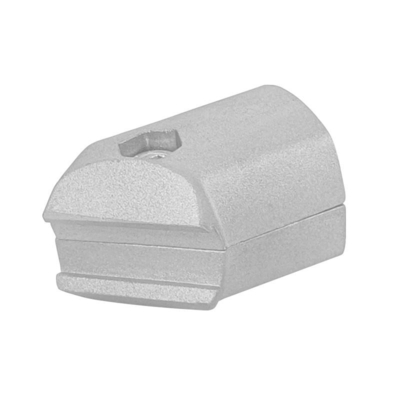 Slijmbuis Plug Hand Ingevoegde meubelconnector Aluminiumbuis Aluminiumlegering Vaste connector 45