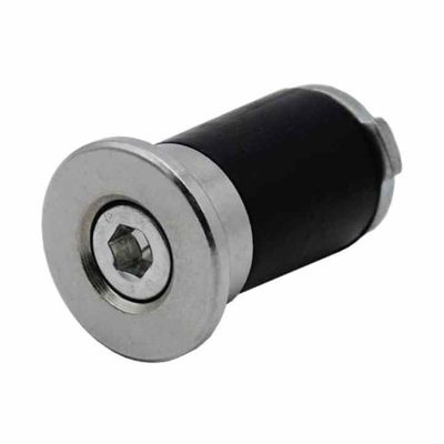 OD 28mm Lean Pipe Accessory Lean Tube End Cap Aluminium Ronde buis Metalen stekker