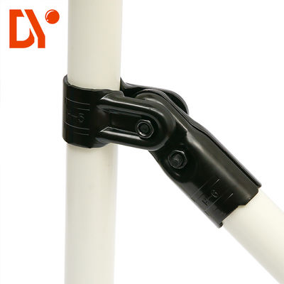 Pijpfittingen / HJ-7 zwarte elektroforese magere buisverbinding / magere buisconnectoren