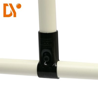 HJ-1 zwarte elektroforese mager buisverbinding chroomplaten magere buisconnector magere fittingen