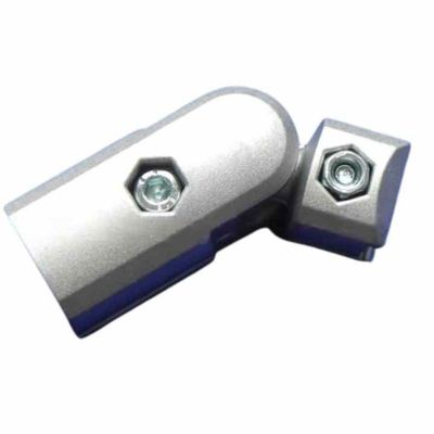 Verstelbare OD19mm Lean Tube Verbinding 180 Graden Flexibele Connector voor Werkbank Assemblagesysteem