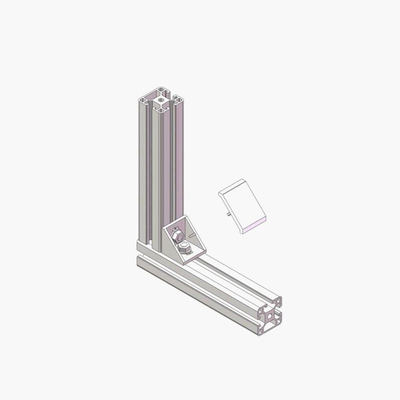40*40H China Manufacturer T SLOT Aluminium Profile Industrial Aluminium Profile