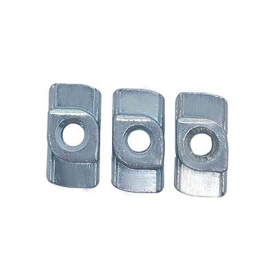 European Standard Zinc Plated Carbon Steel T Slot Nut for 10mm Slot Aluminum Profile