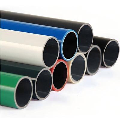 Aanpassen van 28 mm beklede buizen Plastic beklede stalen buizen Lean Tube voor Lean Rack System