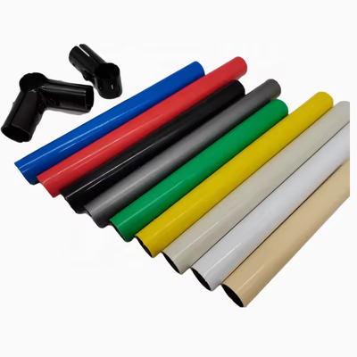 Diameter 28 mm magere buis PE ABS ESD gecoate stalen magere buis ronde stalen buis voor flexibele werktafel